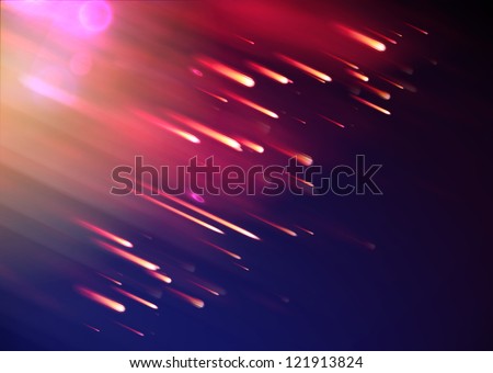 Vector illustration of abstract background with blurred magic neon light rays Stock photo © 