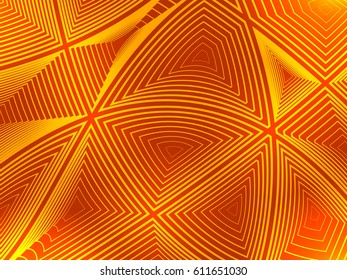 Vector illustration. Abstract background.The branches of the palm trees.
