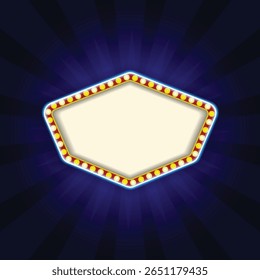 Ilustración vectorial de un fondo abstracto con cine para texto