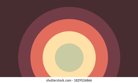 vector illustration of an abstract background with circles