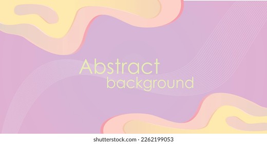 Ilustración vectorial. color de fondo abstracto con onda de papel 3d. Colores de contraste. Diseño de vectores para presentaciones de banners, volantes, afiches e invitaciones. fondo de pantalla moderno con línea.