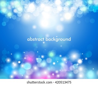 Vector illustration of abstract background with color highlights