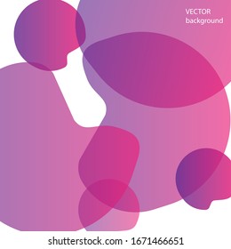 the vector illustration of abstract background, combined with pink and purple colour