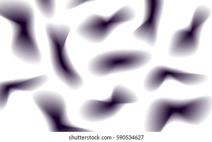 Vector illustration. Abstract background. Dark patches of different shapes on a light background.