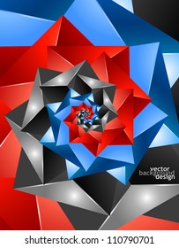 Vector Illustration of Abstract Background Design for Poster, Cover, Layout or Decoration