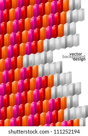 Vector Illustration of Abstract Background Design for Poster, Cover, Layout or Decoration
