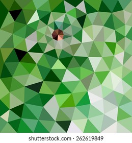 Vector illustration of abstract background for design. Polygonal Mosaic. Triangular low poly style. Template for poster.