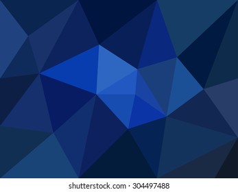 Vector illustration of abstract background for design. Polygonal Mosaic. Triangular low poly style. Template for poster.