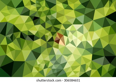 Vector illustration of abstract background for design. Polygonal Mosaic. Triangular low poly style. Template for poster.