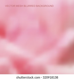 Vector illustration of abstract background for design. Rose close-up. Blurred background. Abstract blurred background. Abstract mesh background. Mesh blurred background. Template for poster.