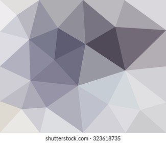 Vector illustration of abstract background for design. Polygonal Mosaic. Triangular low poly style. Template for poster.