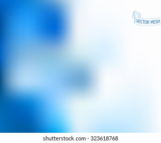 Vector illustration of abstract background for design. Blurred background. Abstract blurred background. Abstract mesh background. Mesh blurred background. Template for poster.