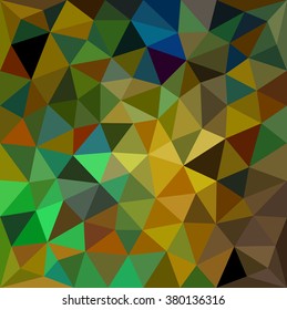 Vector illustration of abstract background for design. Polygonal mosaic. Triangular low poly style. Template for poster.