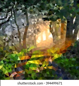 Vector illustration of abstract background for design. 