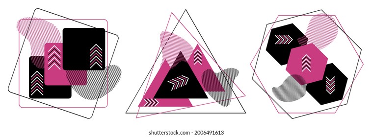 vector illustration of Abstract Background element for broucher template, banner, business presentation design