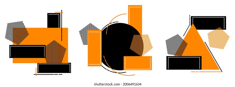 vector illustration of Abstract Background element for broucher template, banner, business presentation design