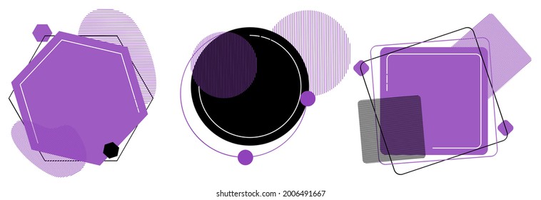 vector illustration of Abstract Background element for broucher template, banner, business presentation design