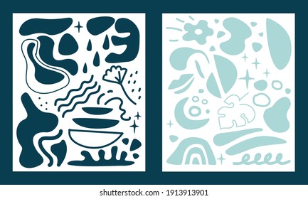 Vector illustration abstract. Background flower print.