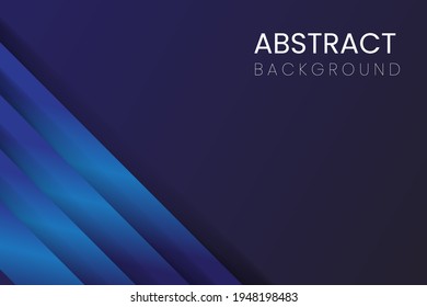 Ilustración vectorial del fondo abstracto. Fondo geométrico con colores azul y negro. Perfecto para los antecedentes de la portada de revistas, cartel, afiche.