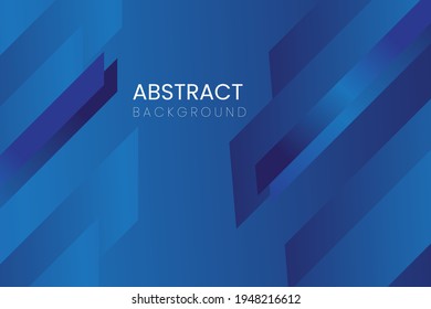 Vector illustration of Abstract Background. Geometric Background with Blue and Black colors. Perfect for backgrounds for the cover of magazines, Banner, Poster.