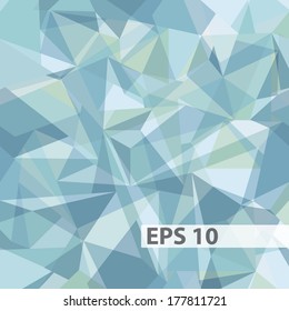 vector illustration of a abstract background with geometrical figures - EPS 10