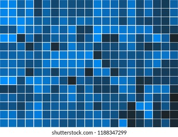 Vector illustration, abstract background in modern style, geometric color lowpoly pattern with squares