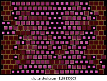 Vector illustration, abstract background in modern style, geometric color lowpoly pattern with squares
