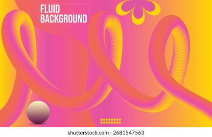 Vector Illustration of Abstract Background – Modern Colorful Design