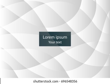 Vector illustration abstract background polygon wave gray color,Template for business.
