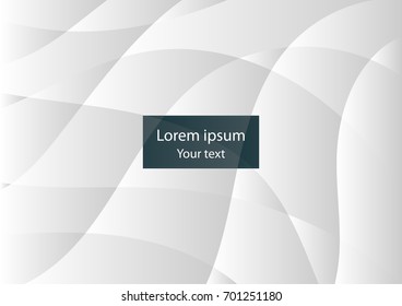 Vector illustration abstract background polygon wave.Template for business gray color.