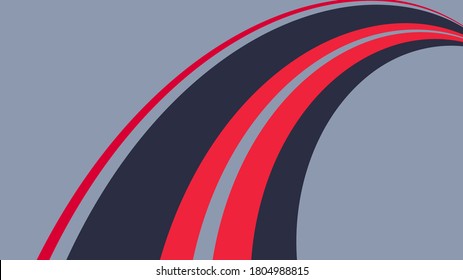ilustración vectorial de un fondo abstracto con rayas rojas