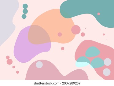 Vector illustration of abstract background with smooth color, perfect for flyer and banner
