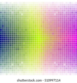 Vector illustration of Abstract background. Squares.