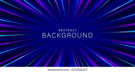 Vector illustration Abstract background with sunburst dark blue rays and space for text applicable e commerce signs retail shopping, advertisement business agency, ads campaign marketing, landing page