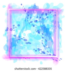 vector illustration abstract background in watercolor style