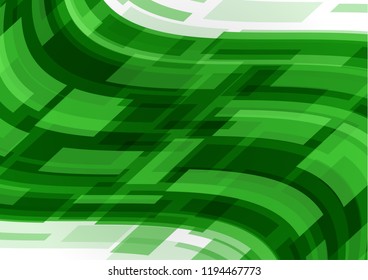 Vector illustration of an abstract background with waves of lines of colored rectangles. Business background for use in web design.