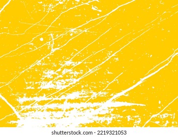 Vector illustration of abstract background, wrinkled texture of yellow orange paper.