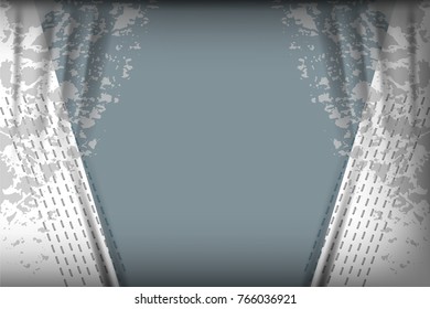 Vector illustration of Abstract Backgrounds with grunge and fabric texture for banner and advertising design