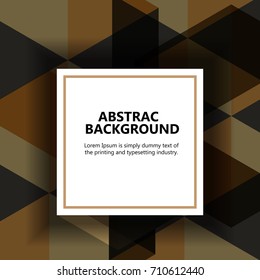 The vector illustration "Vector abstract backgrounds. Polygonal set of banners.