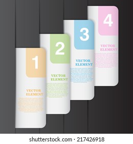 The Vector Illustration, Abstract Banner for Creative Work