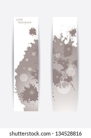 Vector illustration of abstract banners.