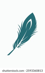 Vector illustration of abstract bird feathers.