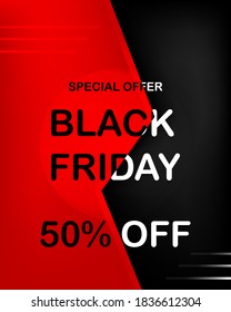 
Vector Illustration of Abstract Black Friday Sale Poster