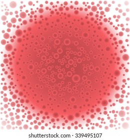 Vector illustration of abstract blood cells background