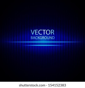 Vektorillustration-Illustration auf abstraktem, blauem Hintergrund