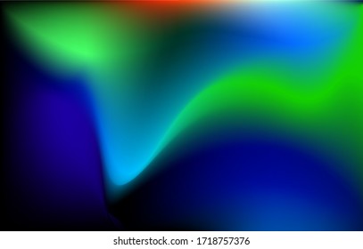 Vector illustration of abstract blue background
