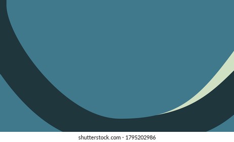 vector illustration of an abstract blue background circle