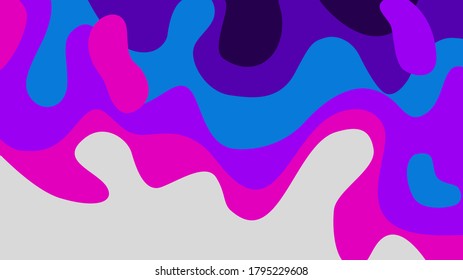 ilustración vectorial de un fondo azul abstracto
