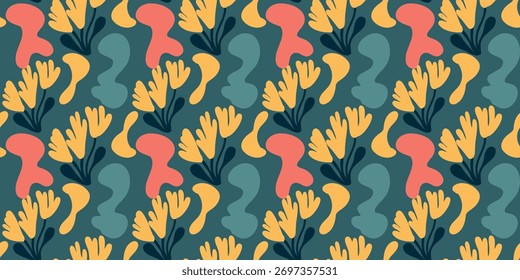 vector illustration abstract blurry spots seamless pattern