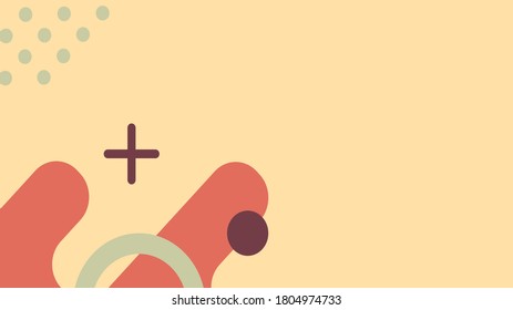 ilustración vectorial de un fondo café abstracto